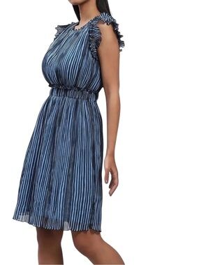 Label Ritu Kumar Blue Leisure Basics Shift Dress NWT size Medium